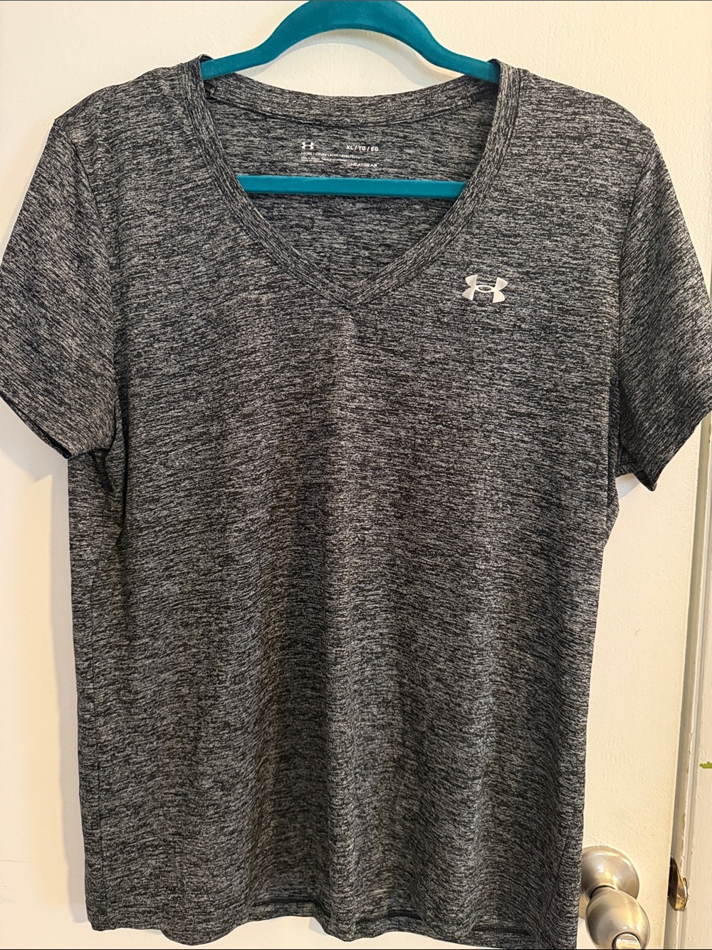 Under Armour Athletic Tops - Teal, Black, Charcoal, White, Pink - Picture 6 of 7
